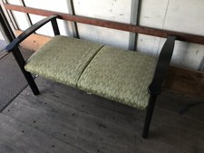 Steelcase Hallway Waiting Room Bench Steel Fr...