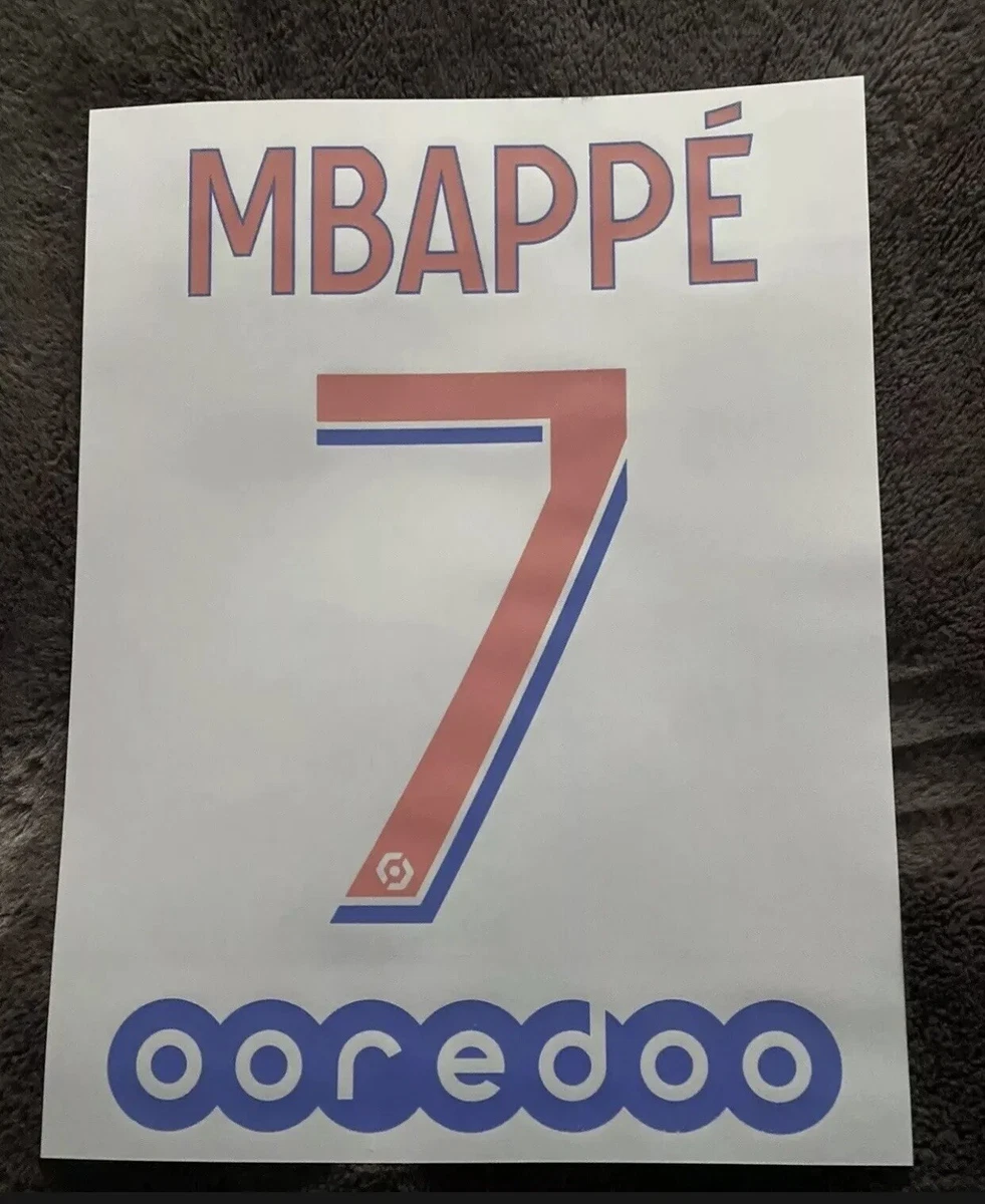 Kit Flocage PSG Dembélé #10 – Maillot Domicile 2025-2026 – Blanc – Neuf