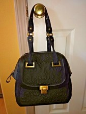 Petunia Pickle Bottom Purse Satchel Black