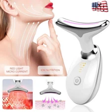 7 in One Red Light Therapy Anti Aging Face Massager Electric Face Lift Device-US