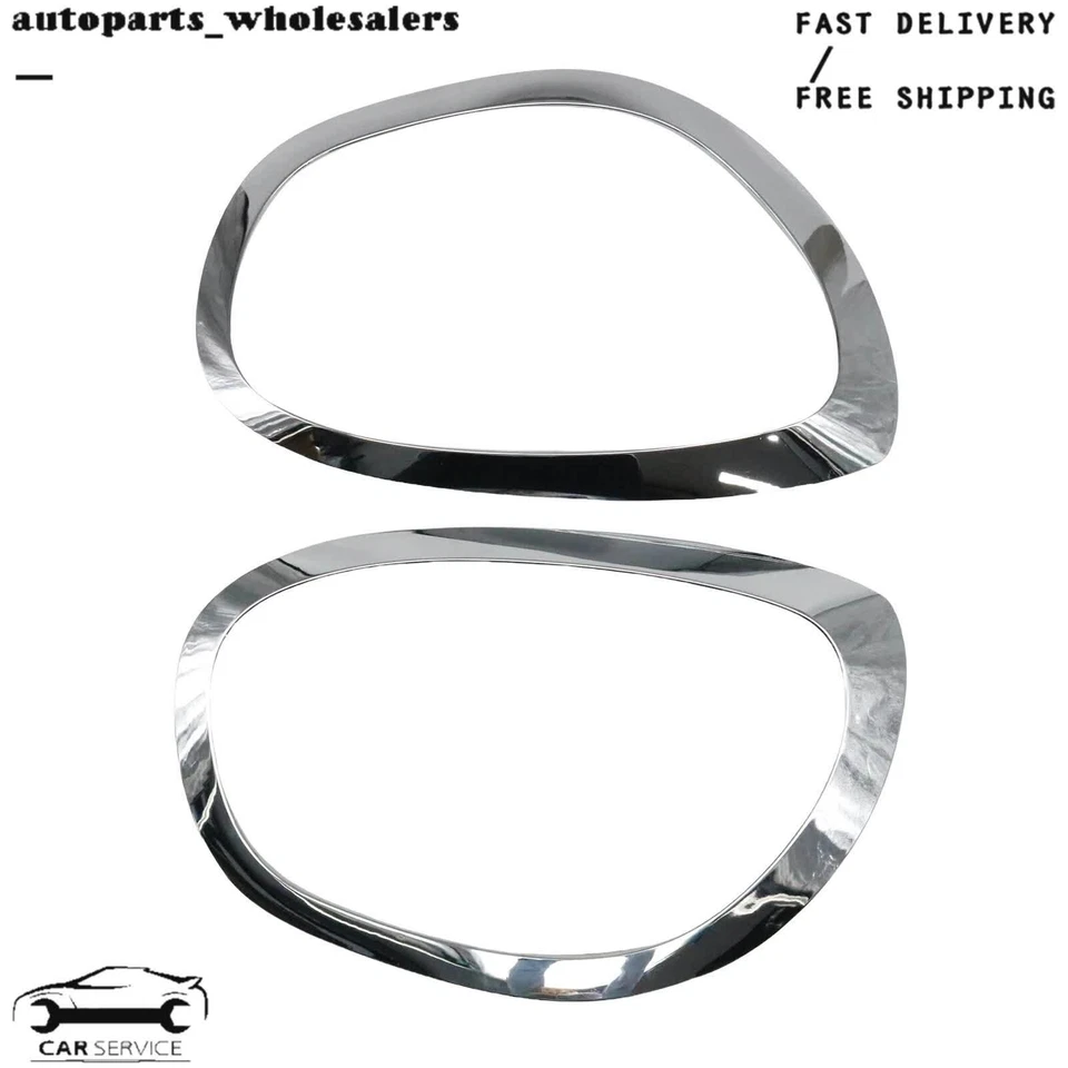 For Mini Cooper Countryman 2017-2024 Headlight Ret Ring Left + Right Side Foto 2 de 4