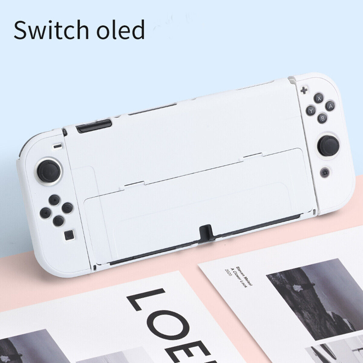 For Nintendo Switch OLED Protective Case Hard Cover Console Joy-Con Shell  NS