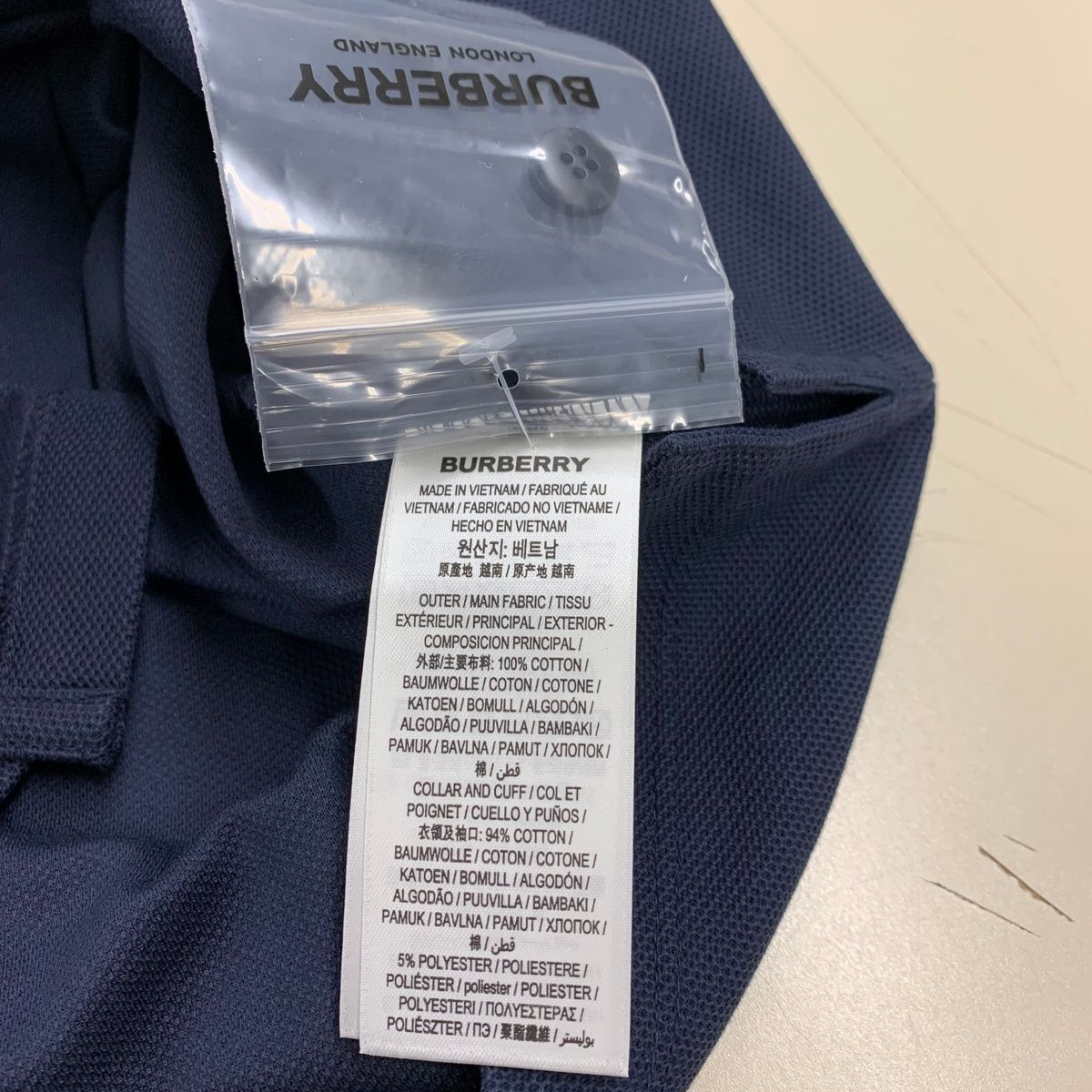 BURBERRY LONDON ENGLAND Grenford Short Sleeve Polo Men's