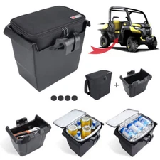 Center Underseat Storage Bin Cooler Box For Can Am Defender HD8 HD10 2016-2025