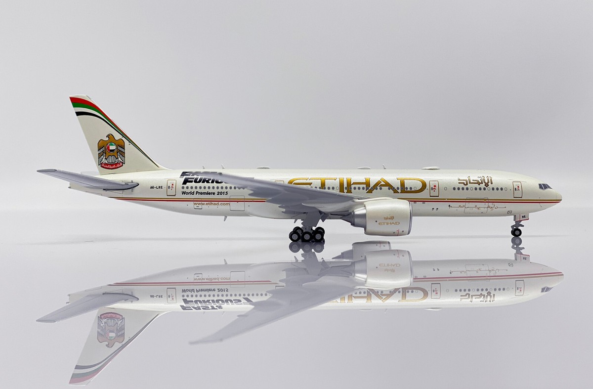 Jcwings エティハド航空 777-200LR A6-LRE 1/400 Jcwings Etihad Airways Boeing 777-200LR 