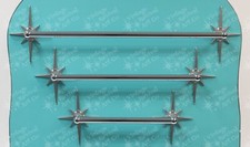 Atomic Starburst Towel Bar Midcentury Modern MCM Vintage Style Retro