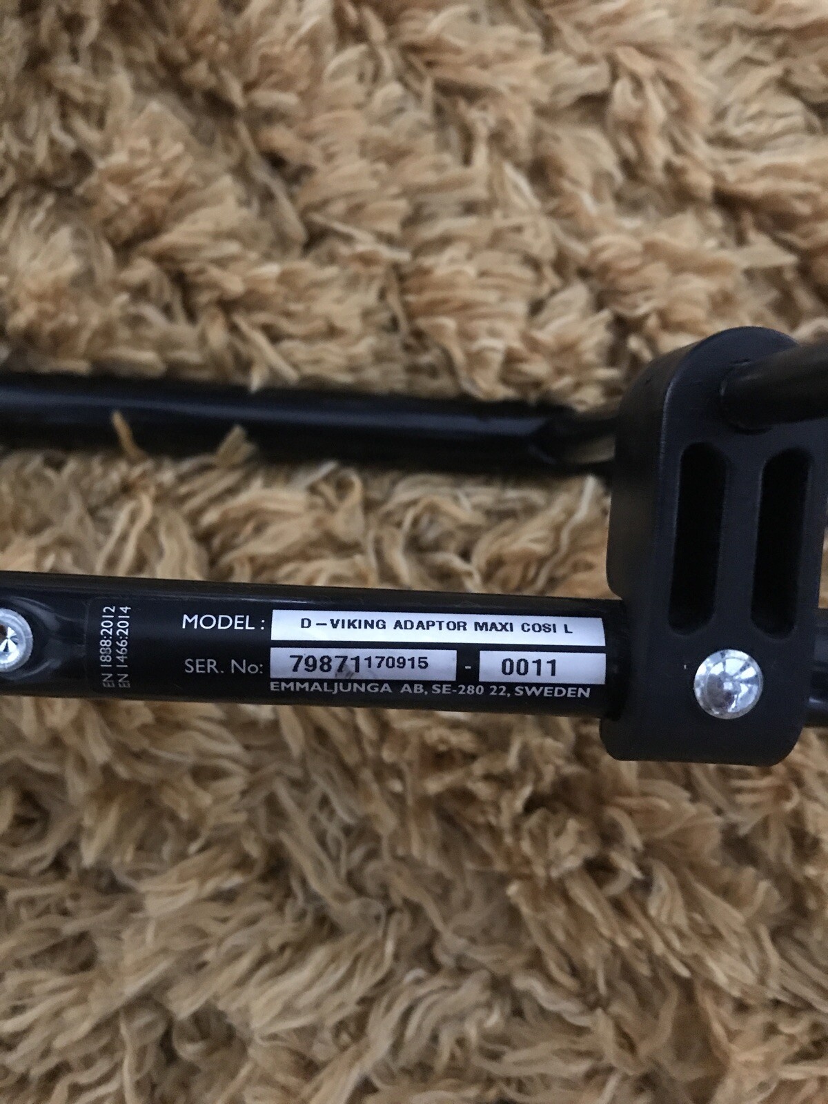 emmaljunga car seat adapter maxi cosi