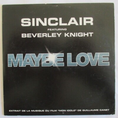 SINCLAIR FEATURING BEVERLEY KNIGHT - CD SINGLE PROMO ''MAYBE LOVE''
