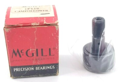 McGill, CF-1-1/4 Cam Follower, 32mm Roller Dia, 19mm Roller Wid, 13mm Stud Dia