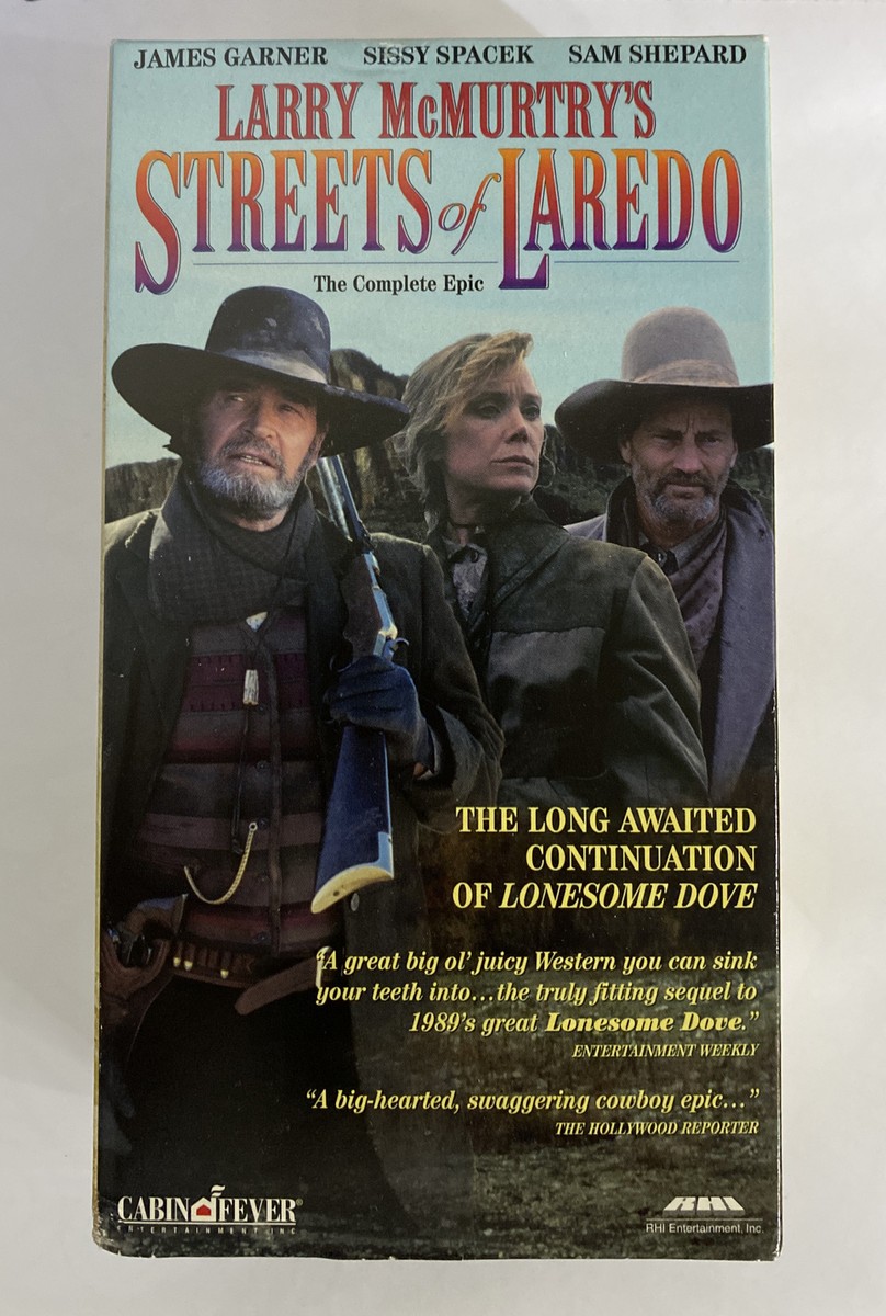 その他 Streets of Laredo [VHS] Streets Of Laredo VHS 1996 2 Tape Set James Garner Sissy