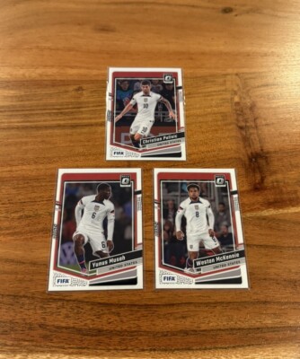 USMNT Lot 2023-24 Panini Donruss Optic Pulisic Musah McKennie NRMT+ USA 