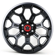 18" NEW PRO STYLE SATIN BLACK FLOW FORGED WHEELS FIT LEXUS TOYOTA 6X139.7 CB95.1
