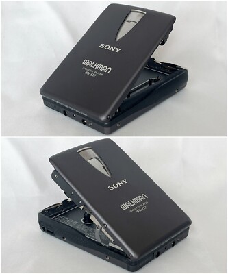 SONY WM-EX2 1996 Black Walkman Vintage Cassette Player Made