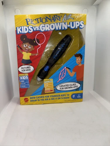 Pictionary Air Kids Vs. Grown-ups Game New In Box!