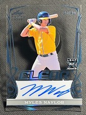 2023 Leaf Trinity ROOKIE AUTO Myles Naylor 23/49