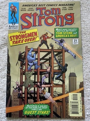 TOM STRONG #21 Alan Moore ABC Comics 2002 FN/VF