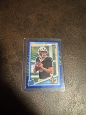 Panini 2025 Donruss Optic Tyler Shough Rated Rookie Blue Scope Prizm #223 Saints
