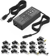 90W Universal Laptop Charger with Tips