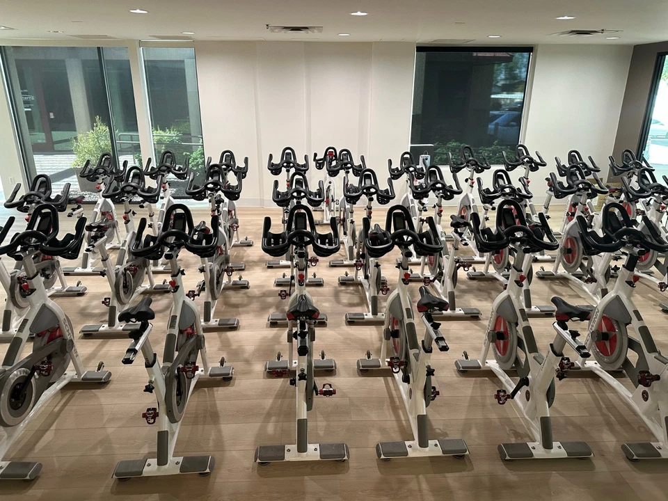Schwinn CARBON 蓝色运动自行车 室内自行车 有氧运动 HIIT YOGA GYM 适合 — 第 3/4 张图片