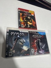 Ninja Gaiden Sigma 1 2 & 3 Bundle (Sony PlayStation PS3) - Complete CIB - Tested