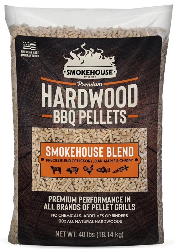 BBQ Pellets Premium Hardwood Smokehouse Blend 40 lbs