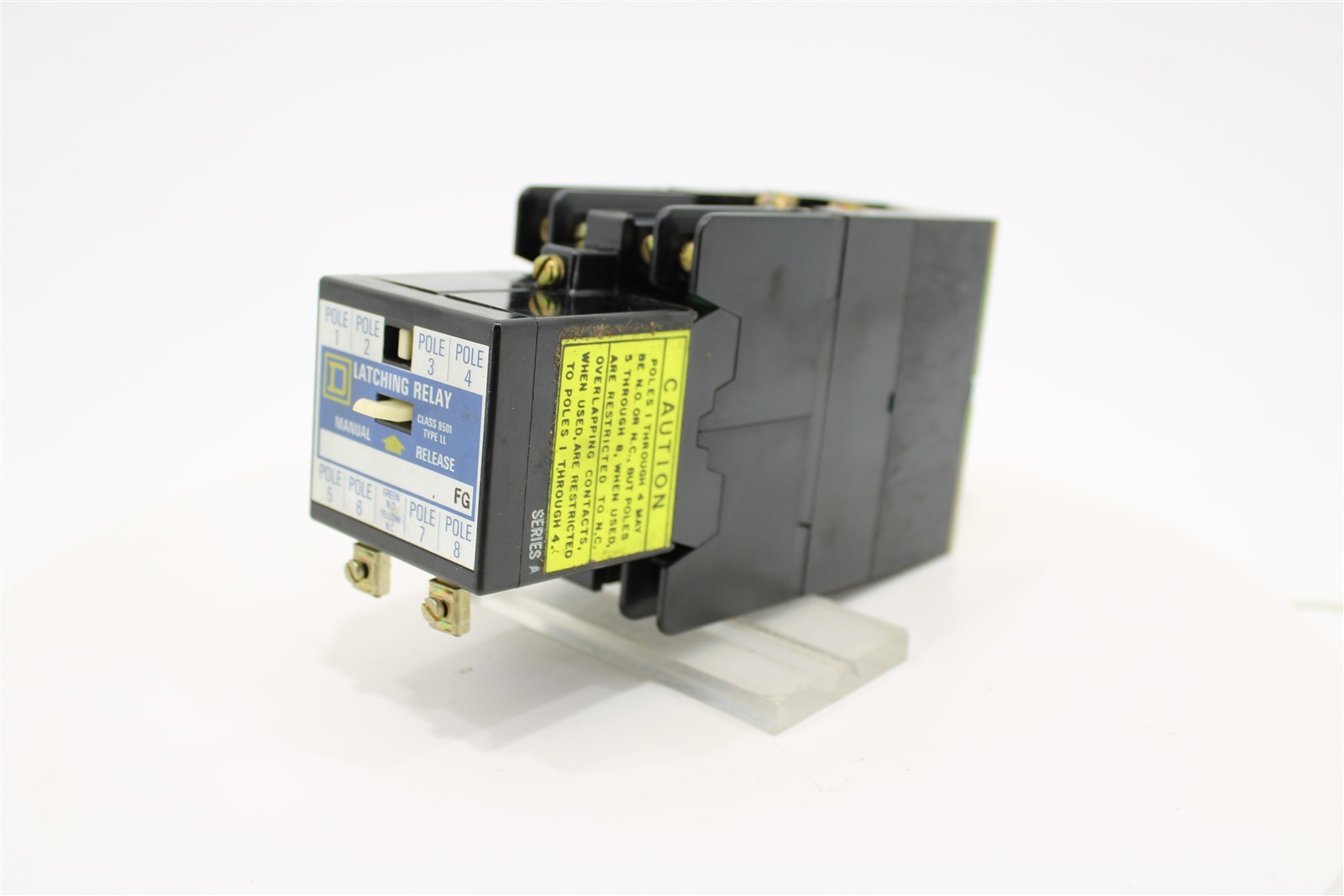 Square D 8501 LO-20-LL Latching Relay | 2-Pole | 120V AC | 10A