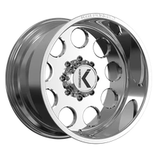 22x10 KG1 Forged KT086 Niner Polished Wheels 8x6.5 (-18mm) Set of 4