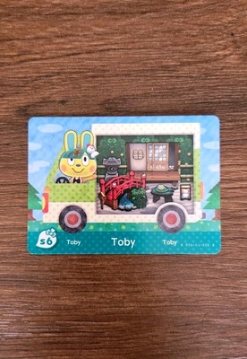 Toby S6 Animal Crossing Amiibo Card Authentic| Sanrio Collab 