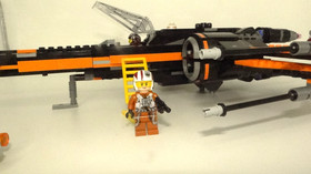 LEGO Star Wars Poe's X-Wing Fighter 75102 Complete Parts Set, Mini Figs, Manual