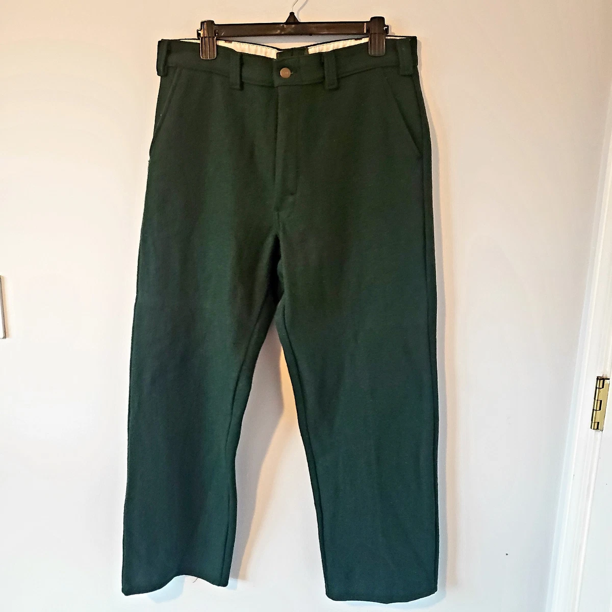 Wool Green Pants for Men for sale | eBay