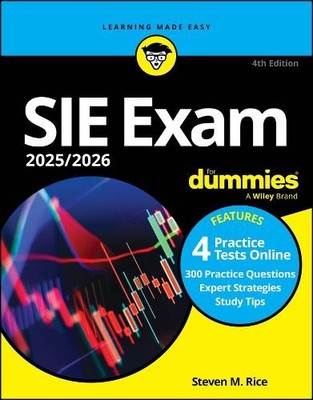 Steven M. Rice SIE Exam 2025/2026 For Dummies (Paperback) (UK IMPORT)