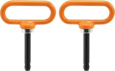 2 Pack Magnetic Hitch Pin 1/2" Lawn Mower Trailer Hitch Pins, 2 1/2inch