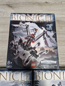 LEGO Bionicle Krekka Dume Nivawk Nidhiki 8621 8622 8623 Metru Nui Titans Villain