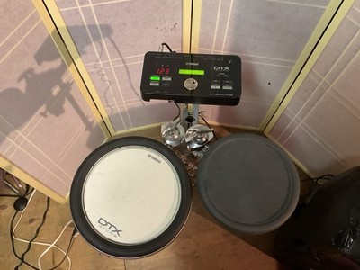 Yahama Auxiliary Electronic Drum Setup. DTX502 Module + XP80 & TP70 Pads + Stand