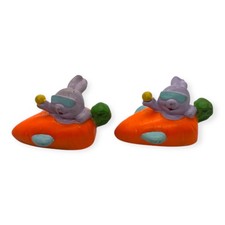 Russ Berrie Cool Bunny in a Carrot Car Pull-back Cars