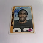 John Stallworth  Pittsburgh Steelers HOF Signed 1978 Topps Rookie Card