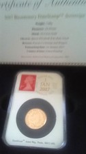 2017 Queen Elizabeth Full Gold Sovereign 200 Privy Mark In Capsule 995 mintage