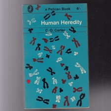 Human Heredity - C. O. Carter - 1962 - Pelican - 1st ed. - Vintage - MORE IMAGES