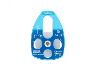 USR-PSW-AU US Rigging Extra Roll Single Sheave Rope Pulley