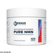NEW SEALED Renue By Science PURE Powder 100 Gram Jar Nicotinamide