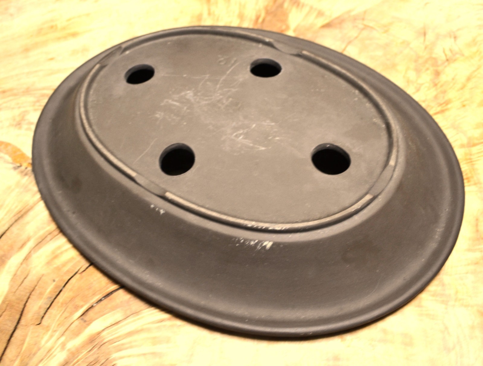 Bonsai Pot Oval Bonsai Pot Tokoname Ware 37x28x4.5cm Japanese Vintage