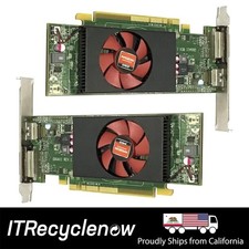 Lot of 2x AMD Radeon HD 8490 109-C55357-00 1GB DDR3 Graphics Video Card GPU