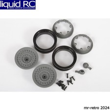 Axial Racing 43005 1.9 Mw19 Beadlock Wheels - Gray 2 Pieces
