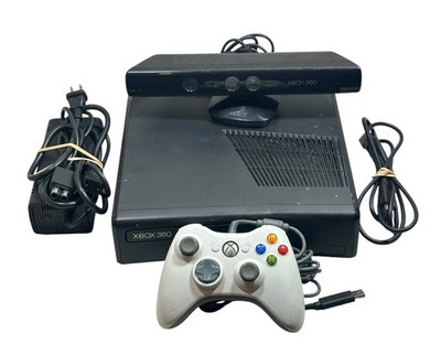Microsoft Xbox 360 Slim 4GB Console System Bundle - Tested and Works