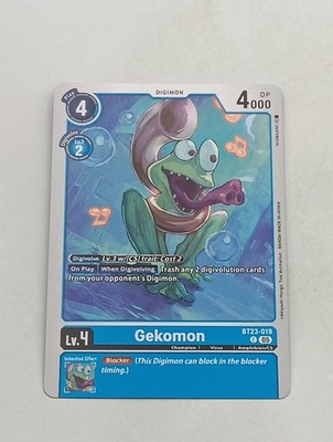 Digimon TCG Einzelkarte Gekomon NM