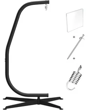 GREENSTELL Hammock Swing Stand, Hanging C-Stand with Spring Hook, for Indoor,...