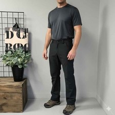 Eddie Bauer Men's Rainier Tech Pants Men's 30 Black