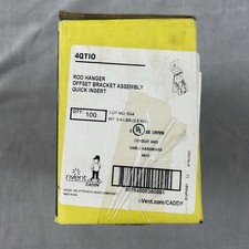 nVent Caddy 4QT10 Rod Hanger Offset Bracket Assembly - 66 Ct