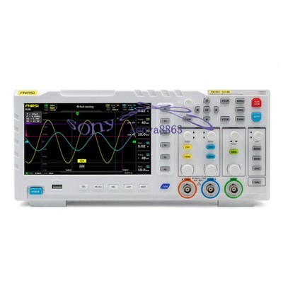 1PCS FNIRSI-1014D Digital Oscilloscope 2 Channels 100MHz 1 GSa/S 240Kbit 7'' LCD