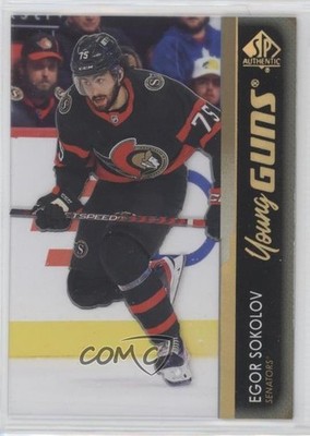 2022-23 Extended Series 2021-22 Update Acetate Young Guns Egor Sokolov #717 14o3